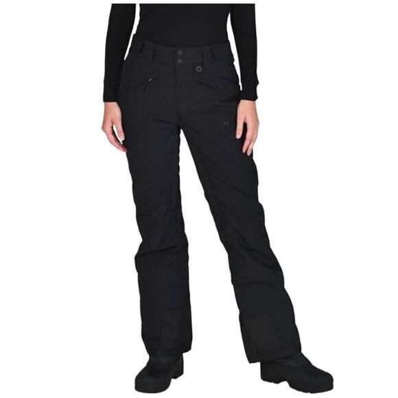 Arctix Women's Black Poly Insulated Snow Pants - Picture 1 of 14